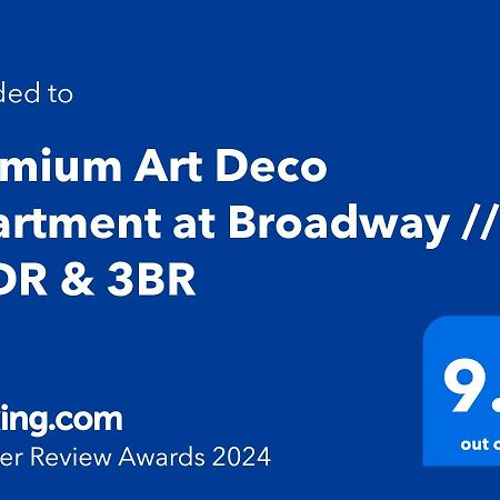 Premium Art Deco Apartment At Broadway // 4Bdr & 3Br Βουδαπέστη Εξωτερικό φωτογραφία