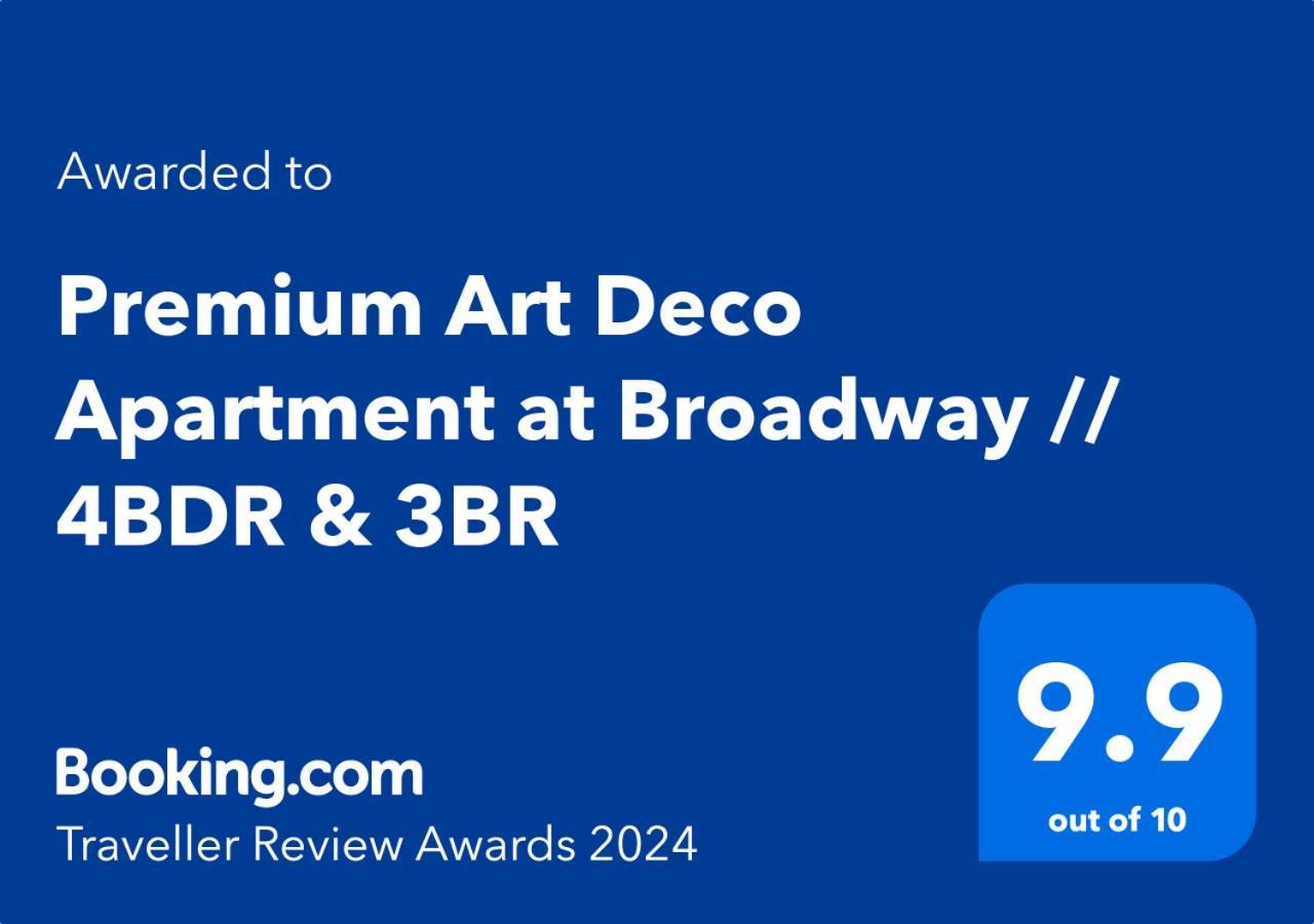 Premium Art Deco Apartment At Broadway // 4Bdr & 3Br Βουδαπέστη Εξωτερικό φωτογραφία